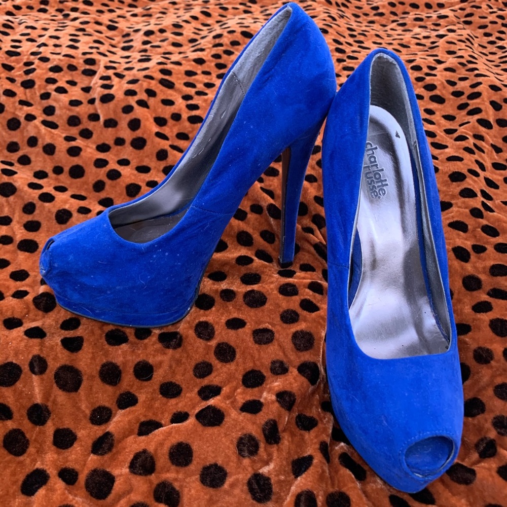 Blue Stilettos New with Tag